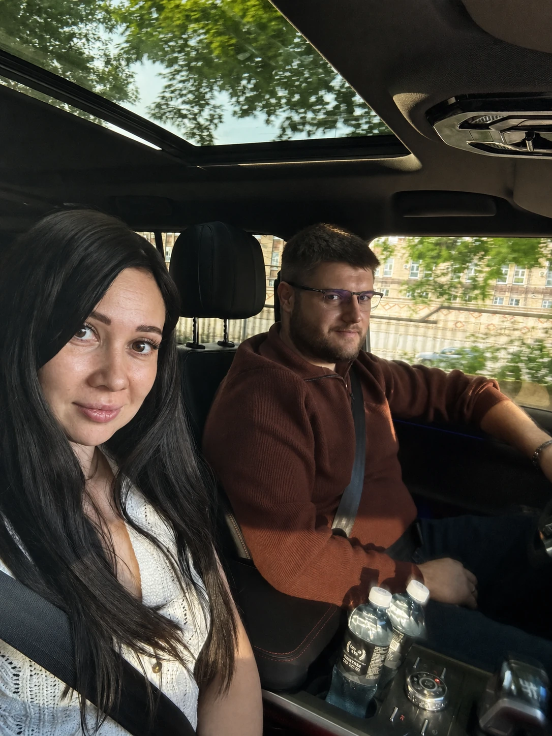 Первые минуты за рулём новой машины