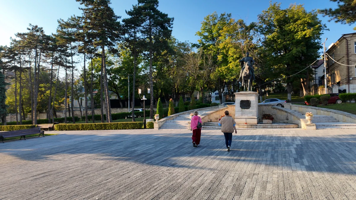 Городская прогулка после прилёта